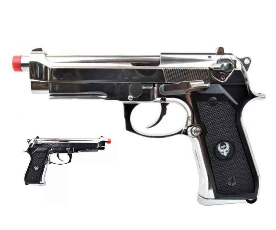 PISTOLA A GAS HG-194 ARGENTO [HG 194S] - 120 € : Zona Controllata